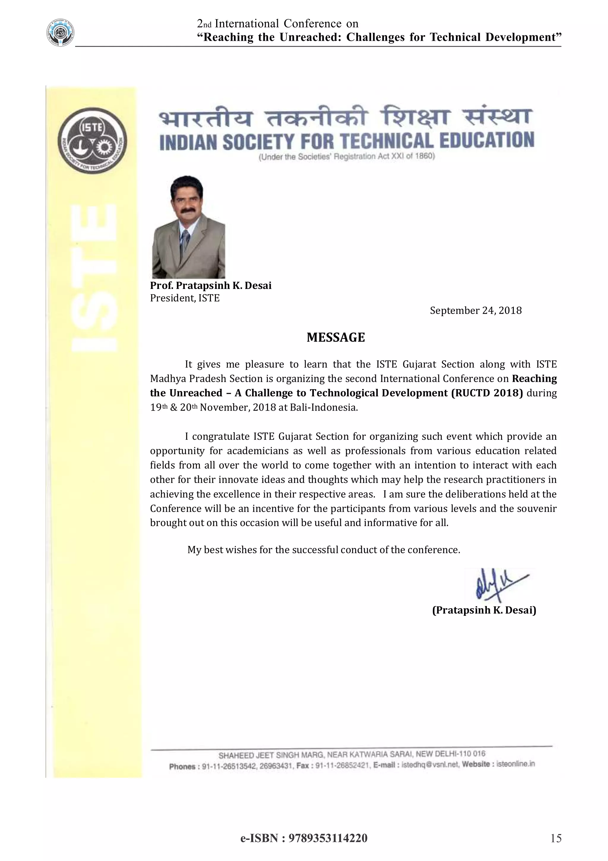 International Conference E-Book Proceeding E-RUCTD-2018