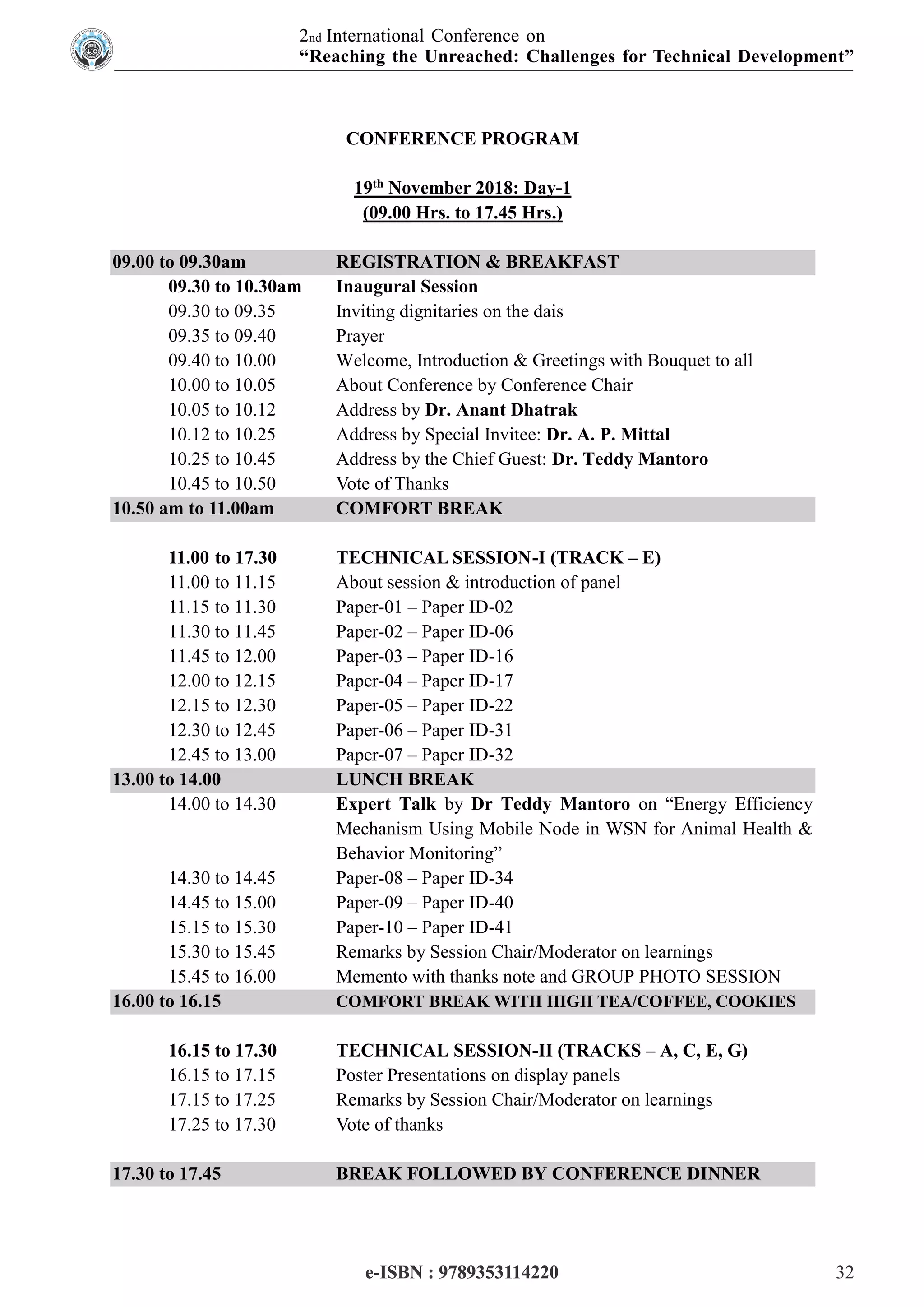 International Conference E-Book Proceeding E-RUCTD-2018