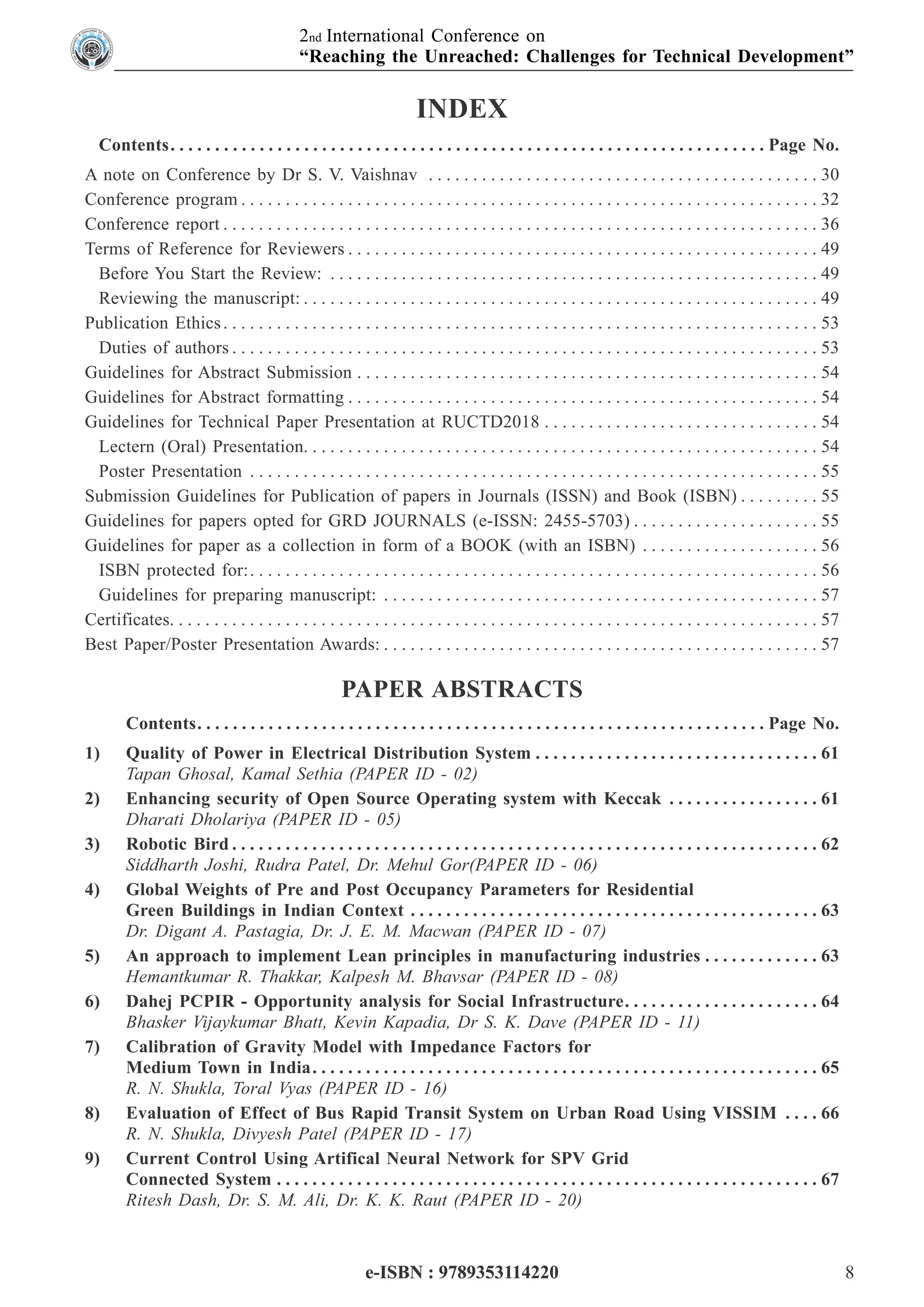 International Conference E-Book Proceeding E-RUCTD-2018