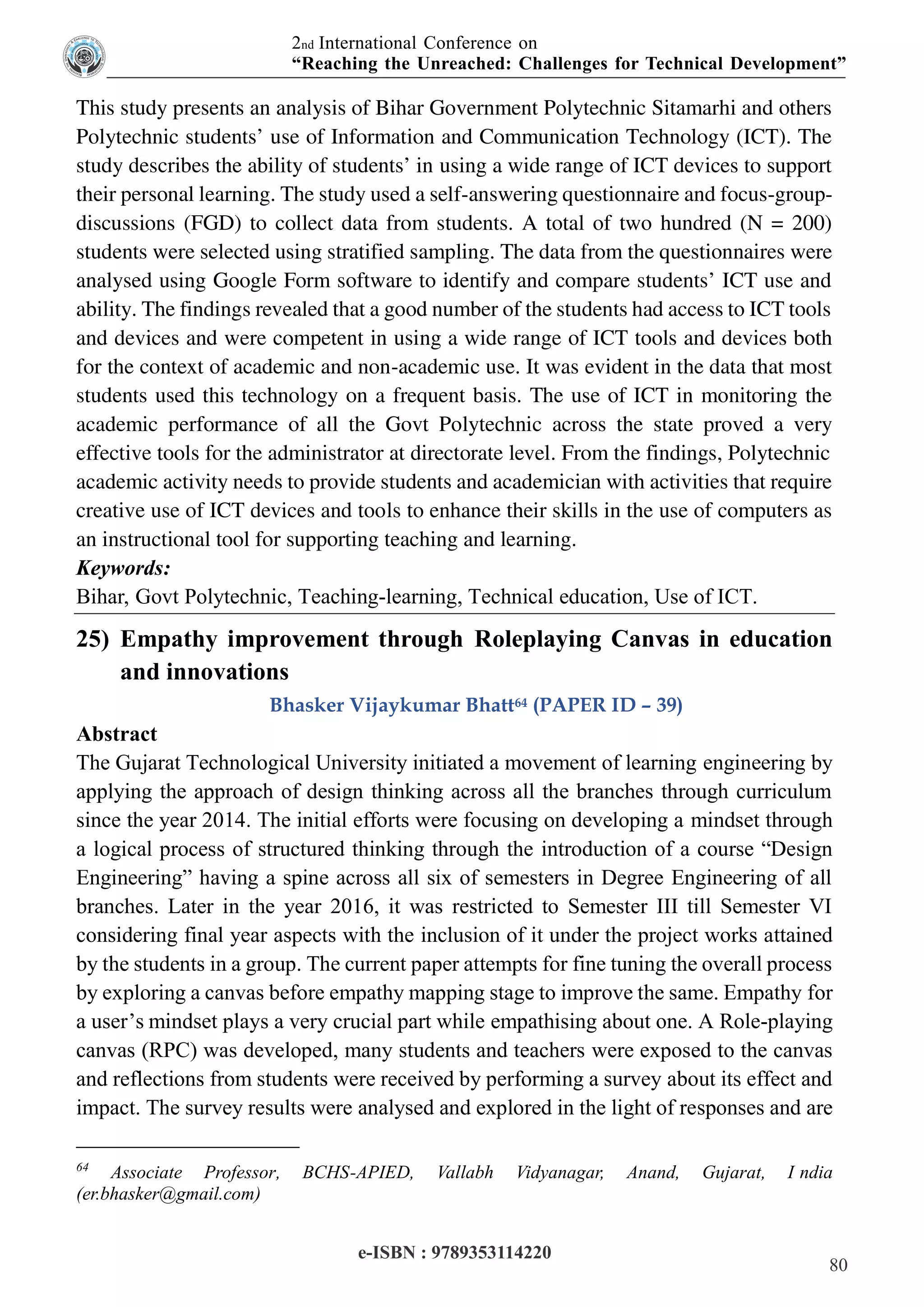 International Conference E-Book Proceeding E-RUCTD-2018