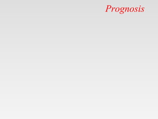 Prognosis
 
