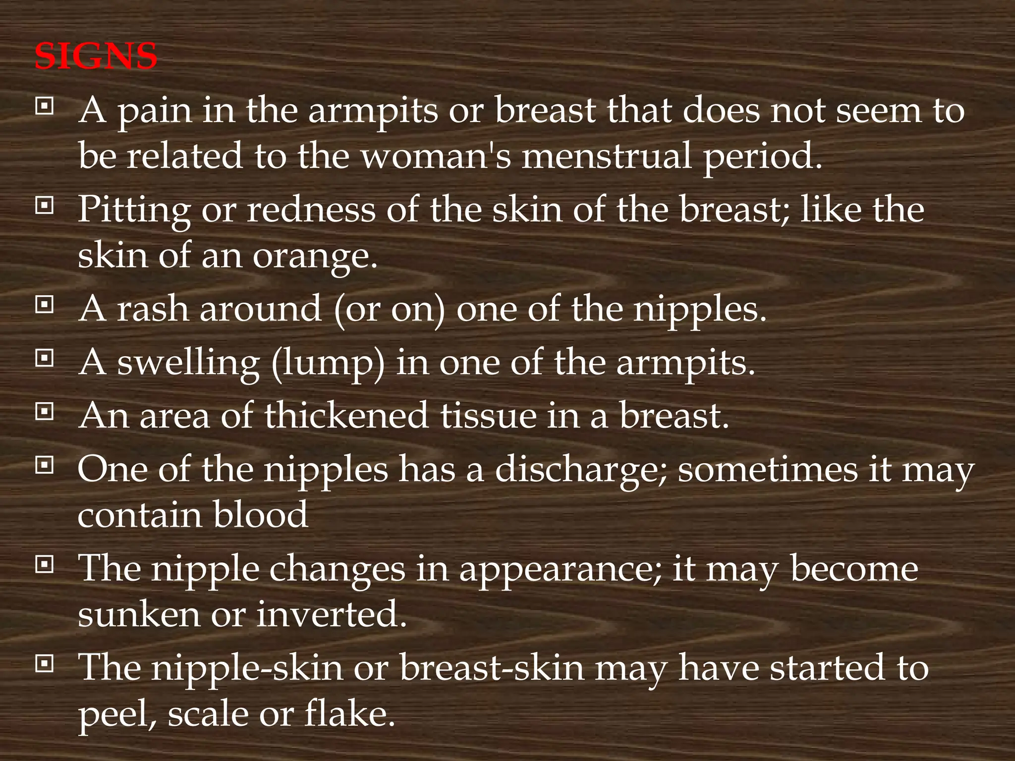 Obstetrics and gynaecological nursing - Breast cancer | PPTX