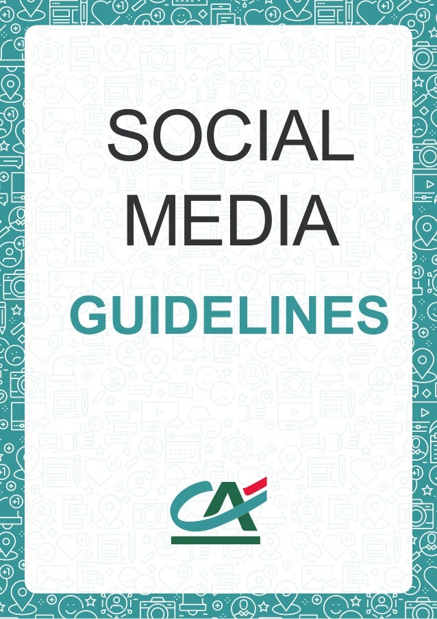 Social media guidelines 2020