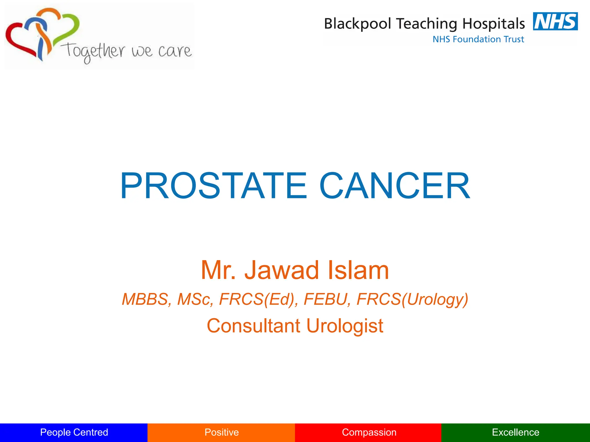 Prostate cancer Diagnosis and management | PPT