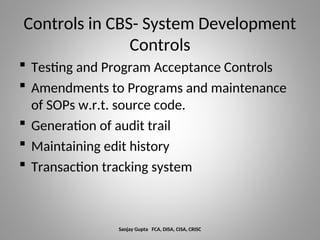 Audit in CBS environment by SBI PNB HDFC | PPT