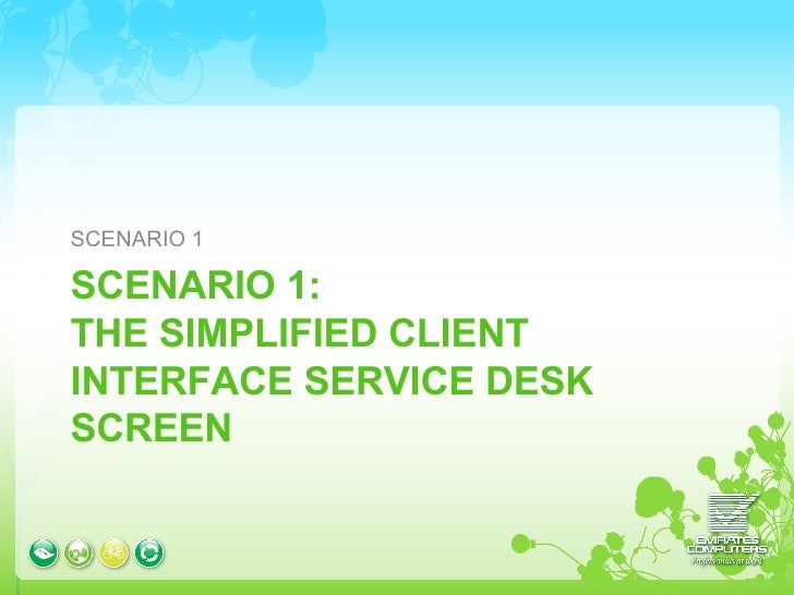 Ca Service Desk Demo Scenarios