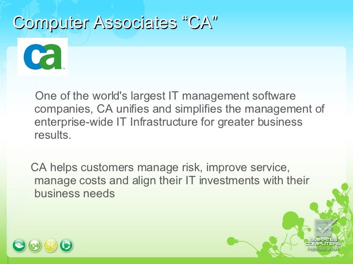 Computer Associate Software Update Utility