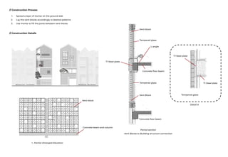 Building Technology I : Project 2 : Construction Solutions | PDF