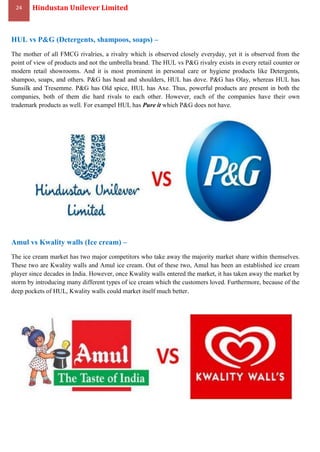 HUL PRODUCT MIX | PDF
