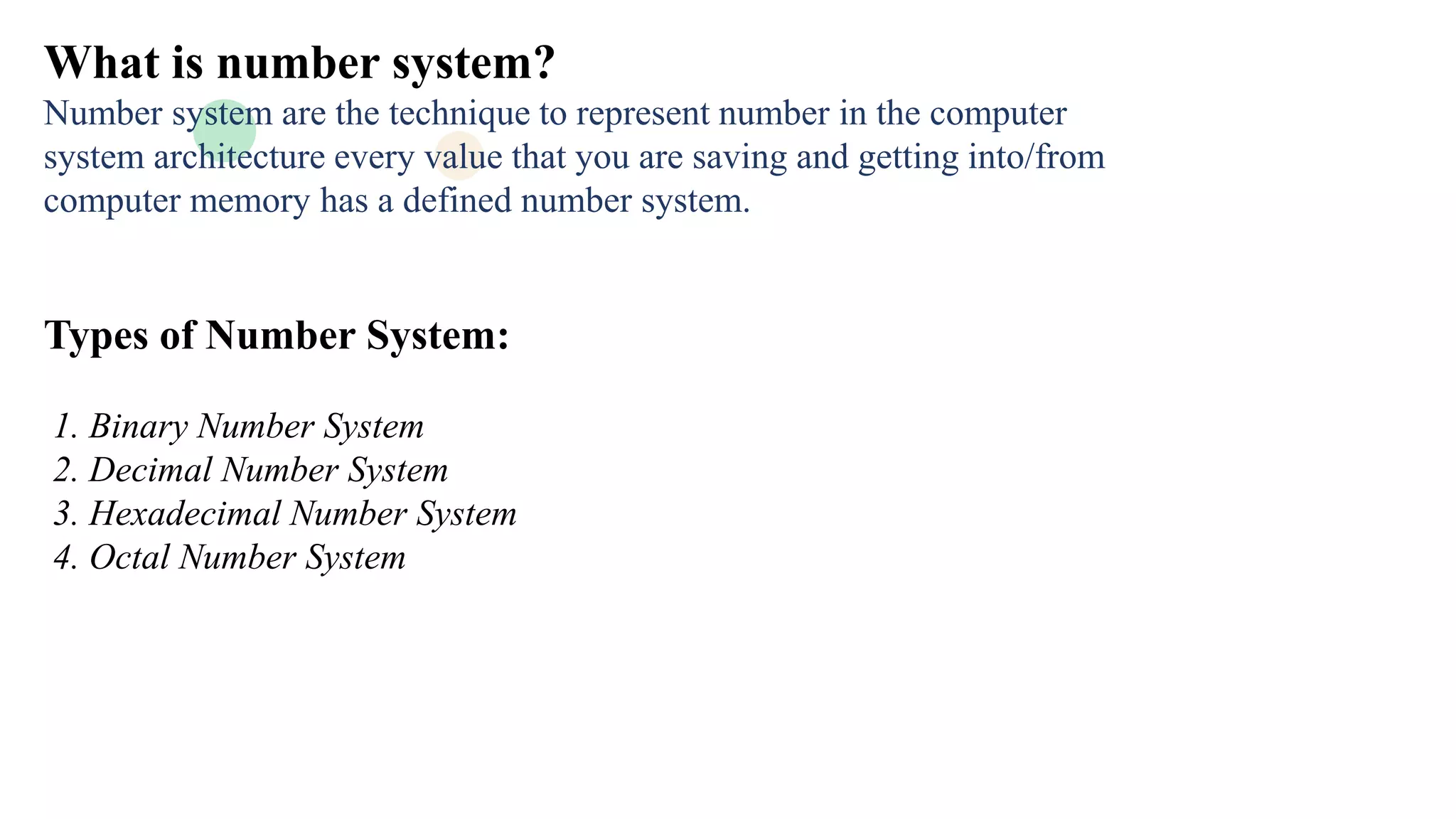 Number System. | PPTX