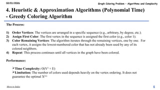 Graph Coloring Problem in Engineering Mathematics and Algorithms | PPTX