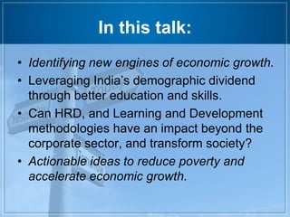 Reducing Poverty to Accelerate India's Economic Growth | PDF
