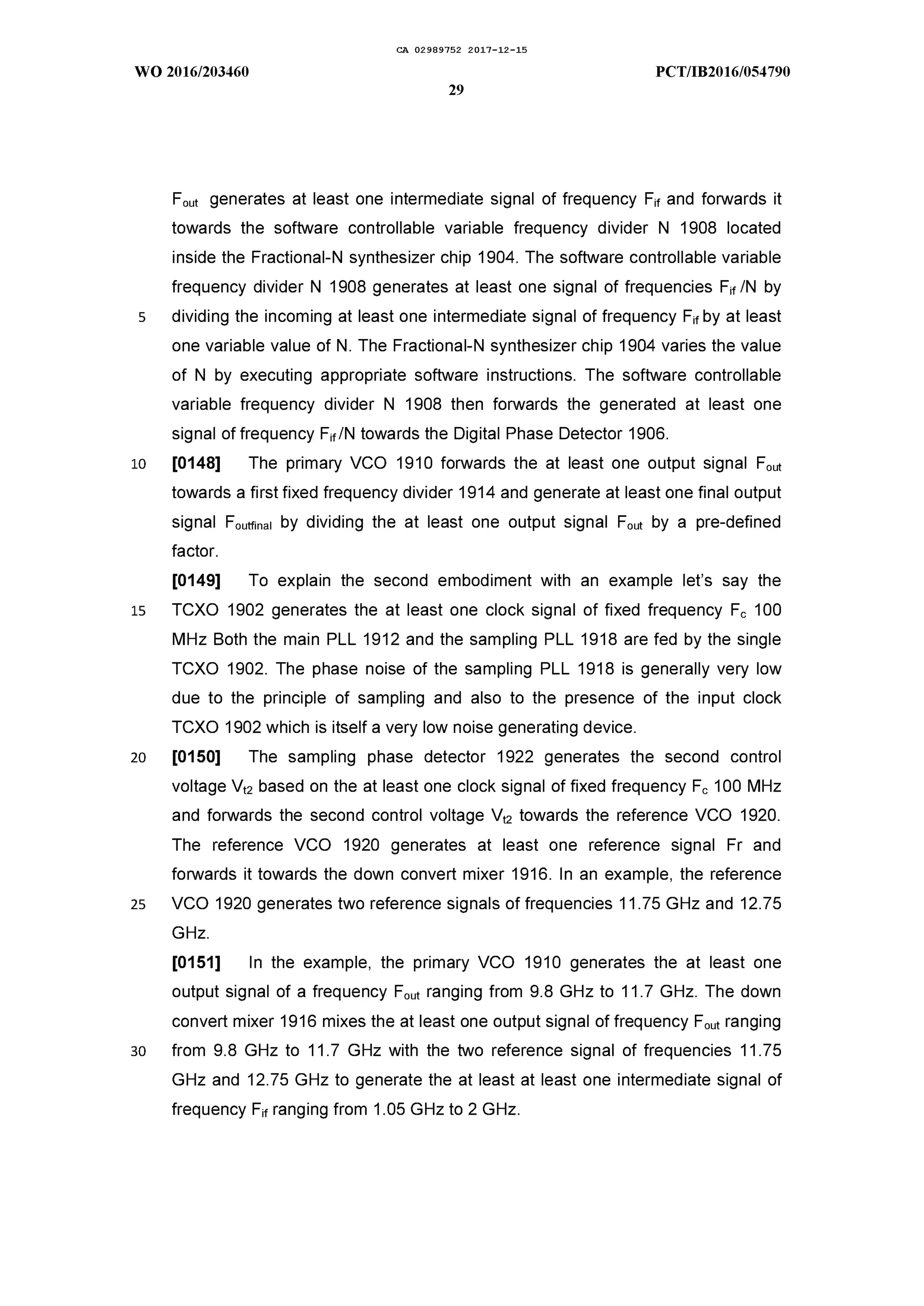 Ultra low phase noise frequency synthesizer