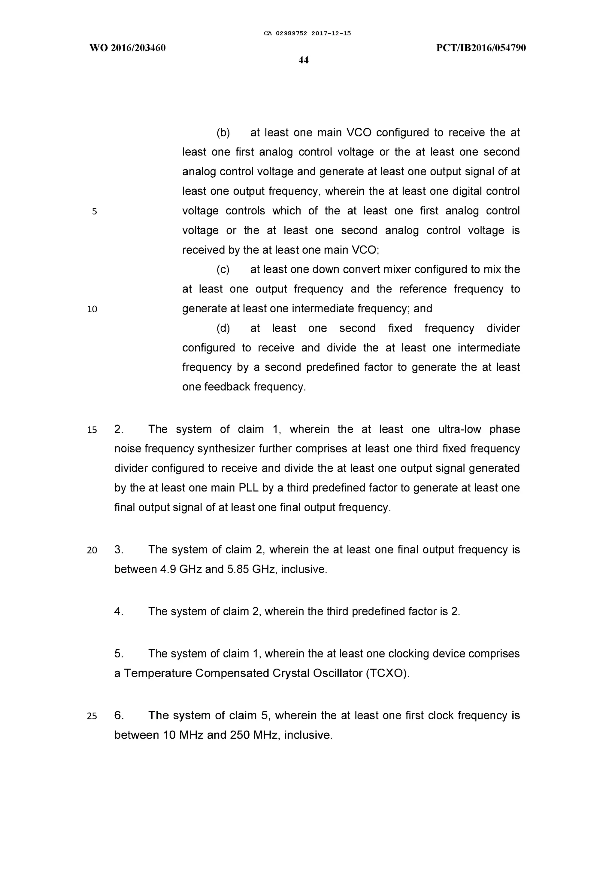 Ultra low phase noise frequency synthesizer