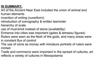 AP Art History - Ancient Near East & Egypt | PPTX