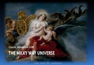 © ABCC Australia 2015 new-physics.com
THE MILKY WAY UNIVERSE
Cosmic Adventure 3.08
 