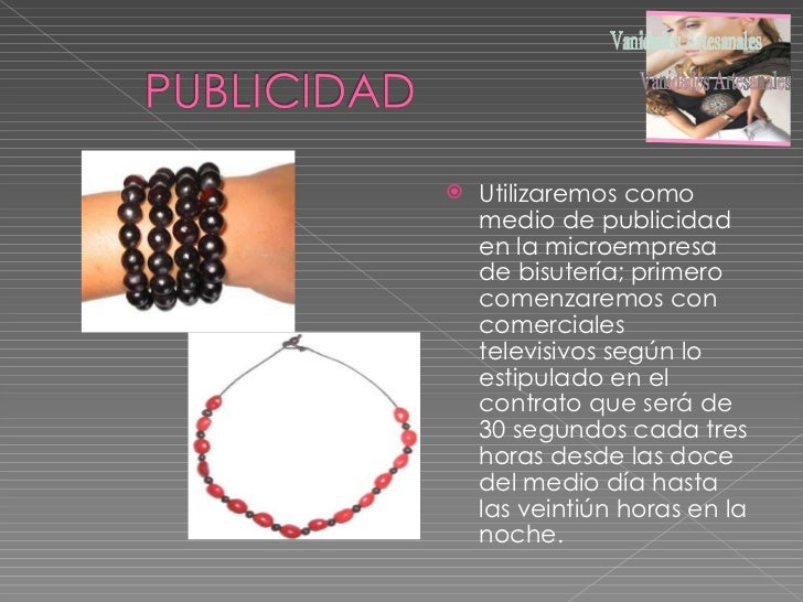 Vanidades Artesanales Bisuteria