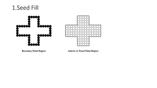 1.Seed Fill
 