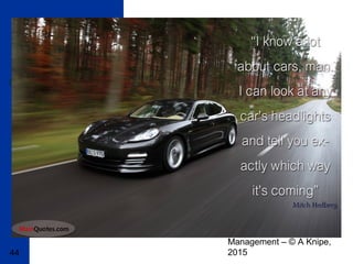 Basic Transport & Fleet
Management – © A Knipe,
201544
 