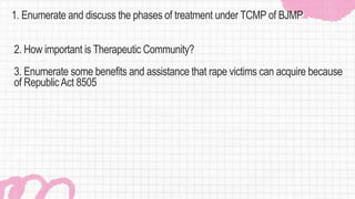 Correctional Administration 3 THERAPEUTIC MODALITIES.pptx