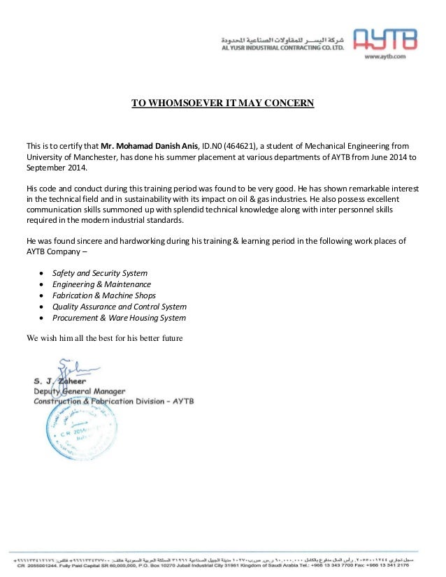 letter pad experience certificate AYTB Certificate Danish (PDF) Experience letter pad experience certificate AYTB Certificate Danish (PDF) Experience