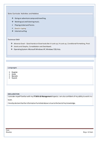 Resume | PDF image.