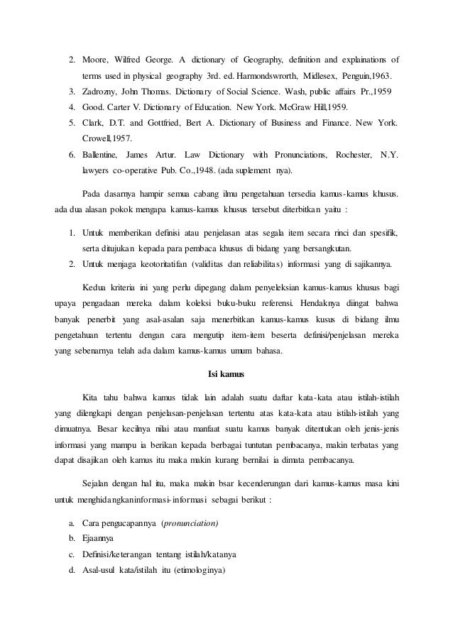 1 Lm302 Pelayanan Referensi T01 Analisis Kamus