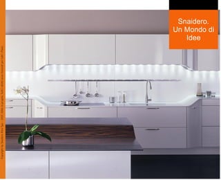 Snaidero.
Un Mondo di
   Idee
 