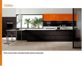 TERRA




Terra rovere dark e laccato lucido arancio autunnale
 