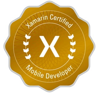 Xamarin Certified Mobile Developer Badge