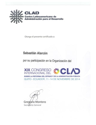 Clad Certificate