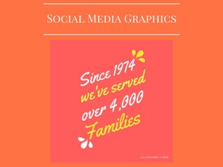 Social Media Graphics
 