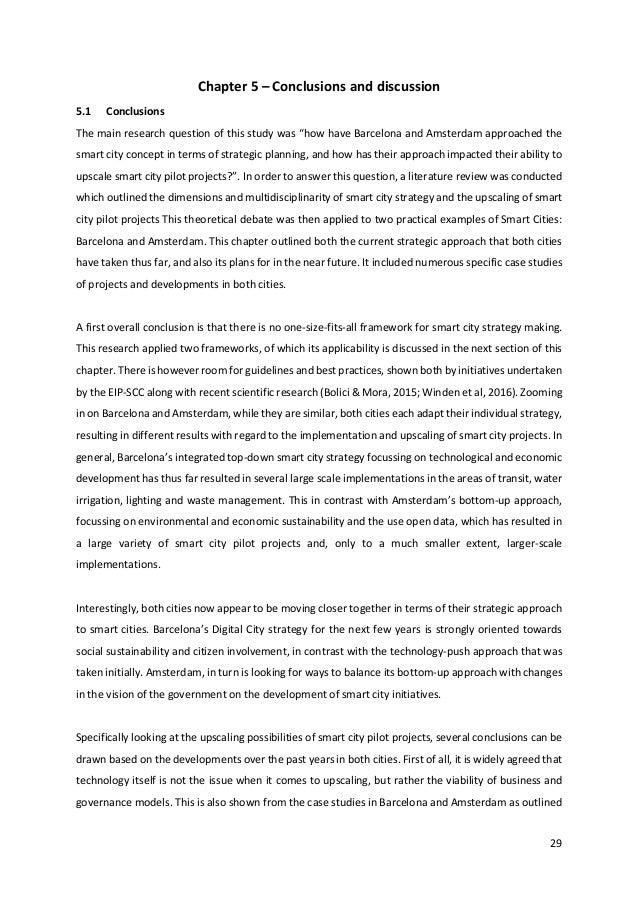 Master thesis strategy