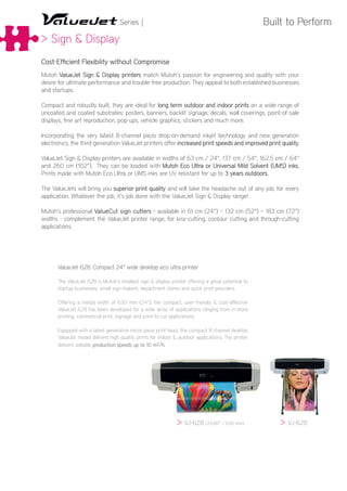 Mutoh_ValueJet_Series | PDF