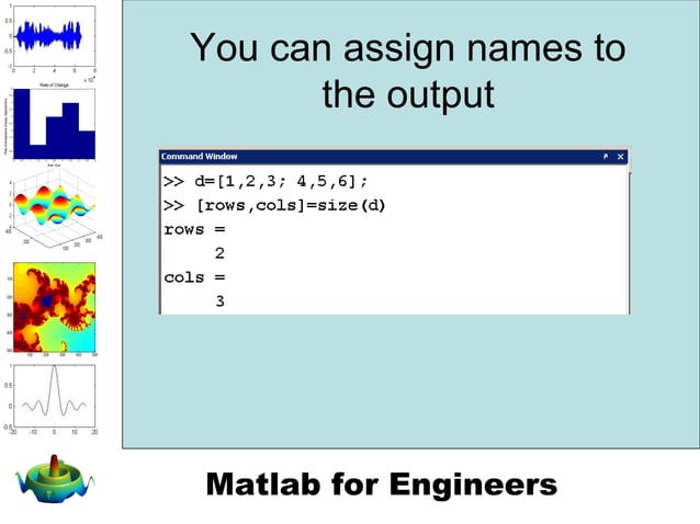Chapter 3 -Built-in Matlab Functions | PPT
