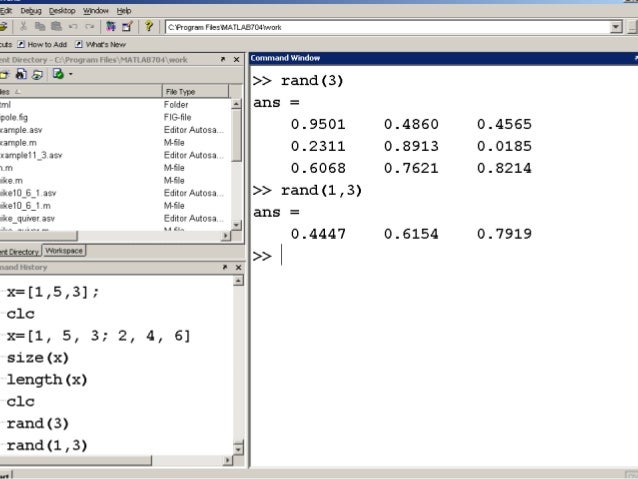 Chapter 3 -Built-in Matlab Functions