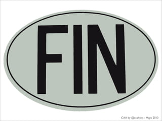 CAA by @ecalvino - Mayo 2013
 