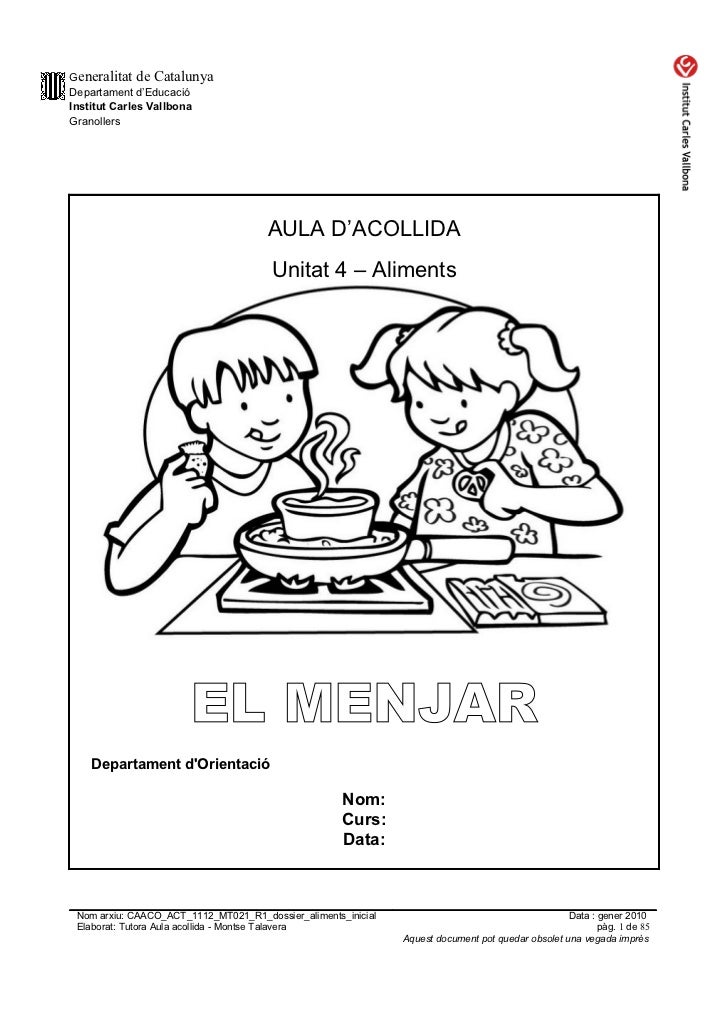 Generalitat de CatalunyaDepartament d’EducacióInstitut Carles VallbonaGranollers AULA...