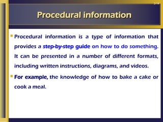 Procedural Information Example CA and MT CH-2.pptCONECT INTERNAL COMPONET.ppt