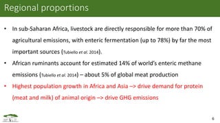 Current status of greenhouse gas emissions from the livestock sector in East Africa: A case study of Kenya