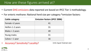 Current status of greenhouse gas emissions from the livestock sector in East Africa: A case study of Kenya