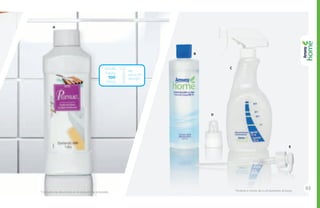 Rinde 
hasta 
100 
litros 
de 
solución 
diluida* 
B 
C 
A 
D 
93 
E 
*Consulta las diluciones en la etiqueta de la botella. *Ordena a través de tu Empresario Amway. 
 