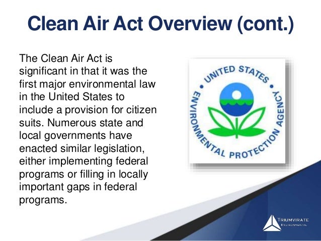 Clean Air Act Compliance
