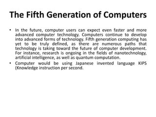 • Uses of Supercomputers
In Pakistan Supercomputers are used by Educational Institutes like NUST for research
purposes. Pa...