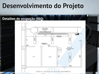 Desenvolvimento do Projeto
Detalhes de ocupação (SEQ)
 