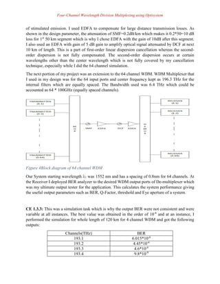 Wavelength Division Multiplexing summary | PDF