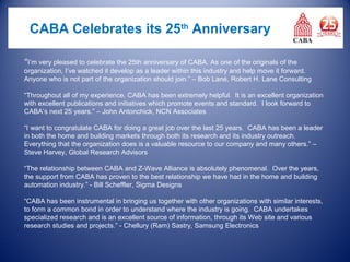 CABA Presentation | PPT