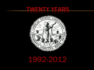 1992-2012
 