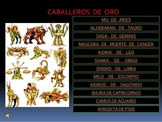 Los 12 Caballeros dorados