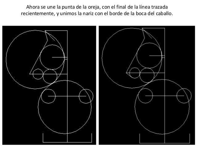 Caballo De Ajedrez Dibujo Tecnico Paso A Paso